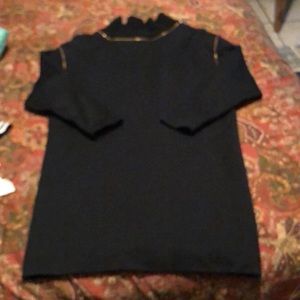 Turtle neck long sweater